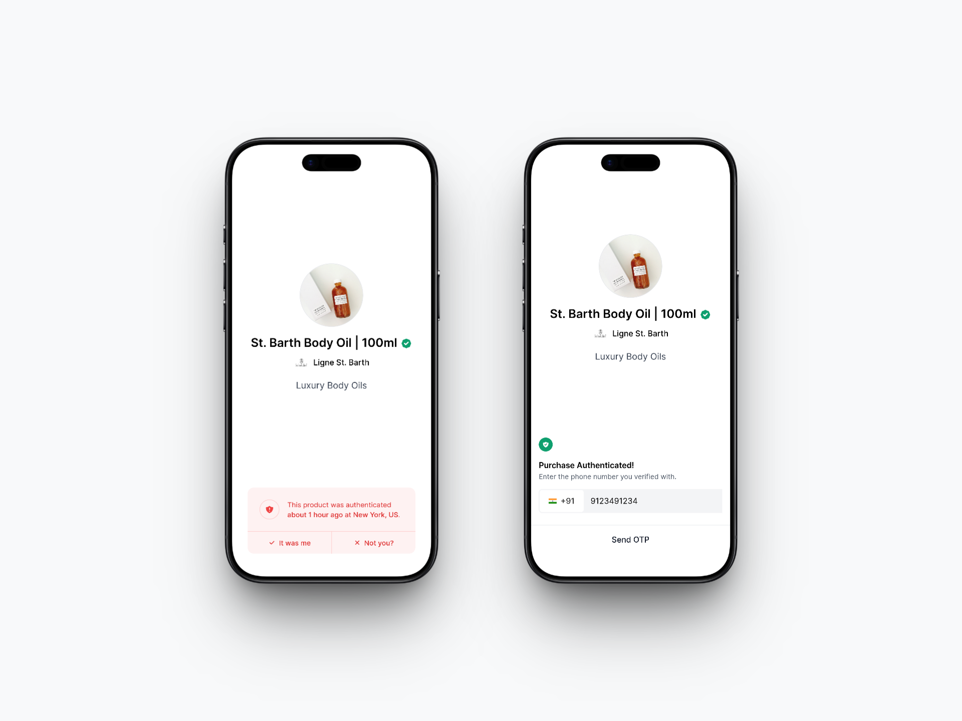 Suspected fake scan. Authenticate to confirm